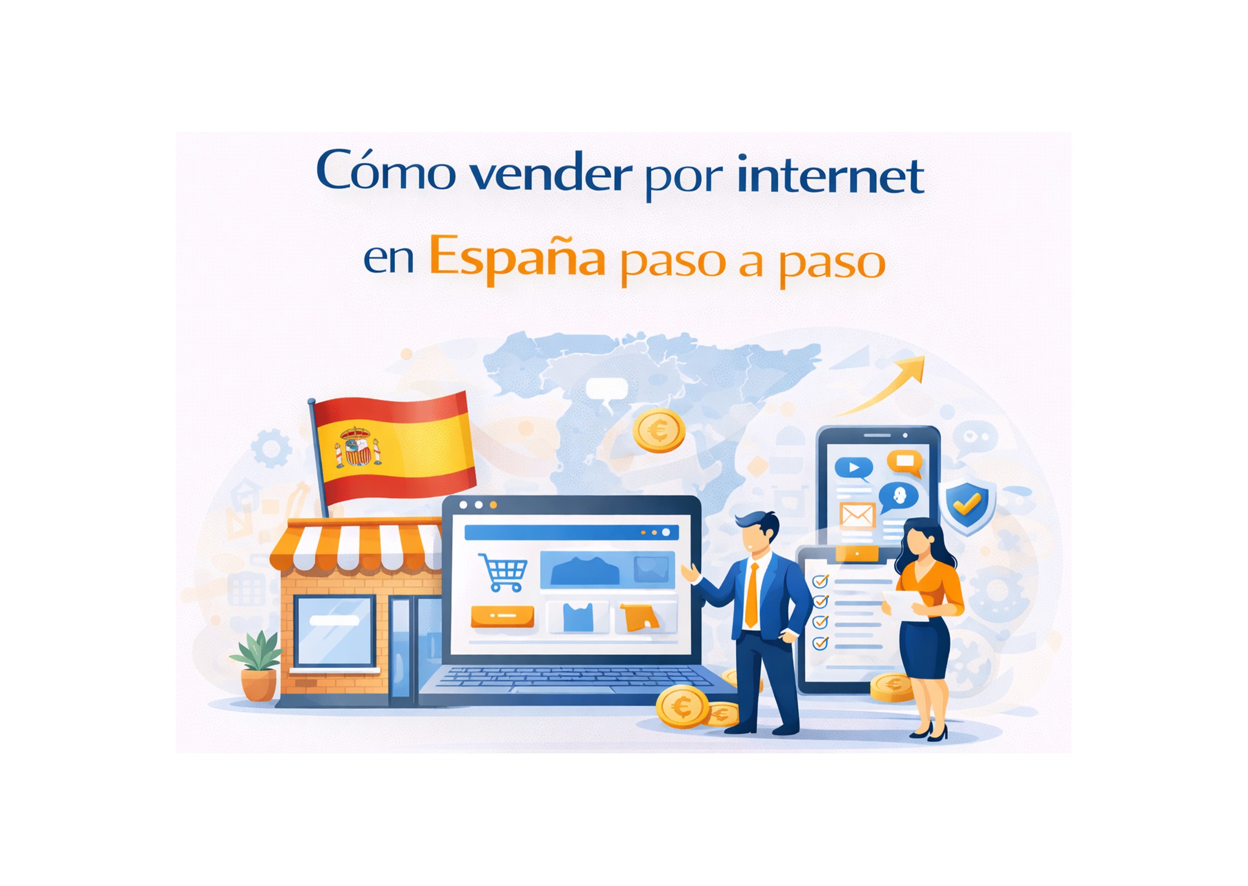 Cómo vender por internet en España paso a paso