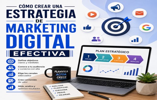 Cómo crear una estrategia de marketing digital efectiva